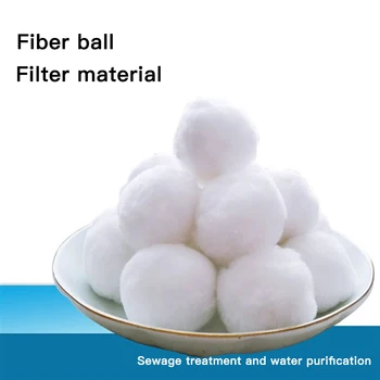 

White Filter Balls Eco-friendly Swimming Pool Cleaning Lightweight High Strength Swimming Pool Cleaning Tools equipment Filter