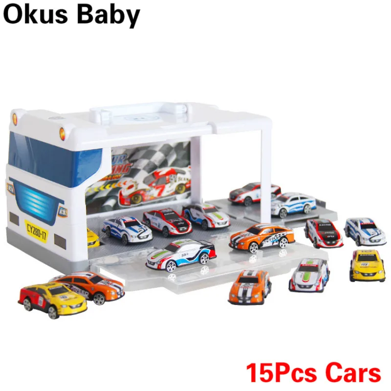 

15/Pcs Car ortable Large Capacity Storage Box Drawer Parking For Car Model Toys