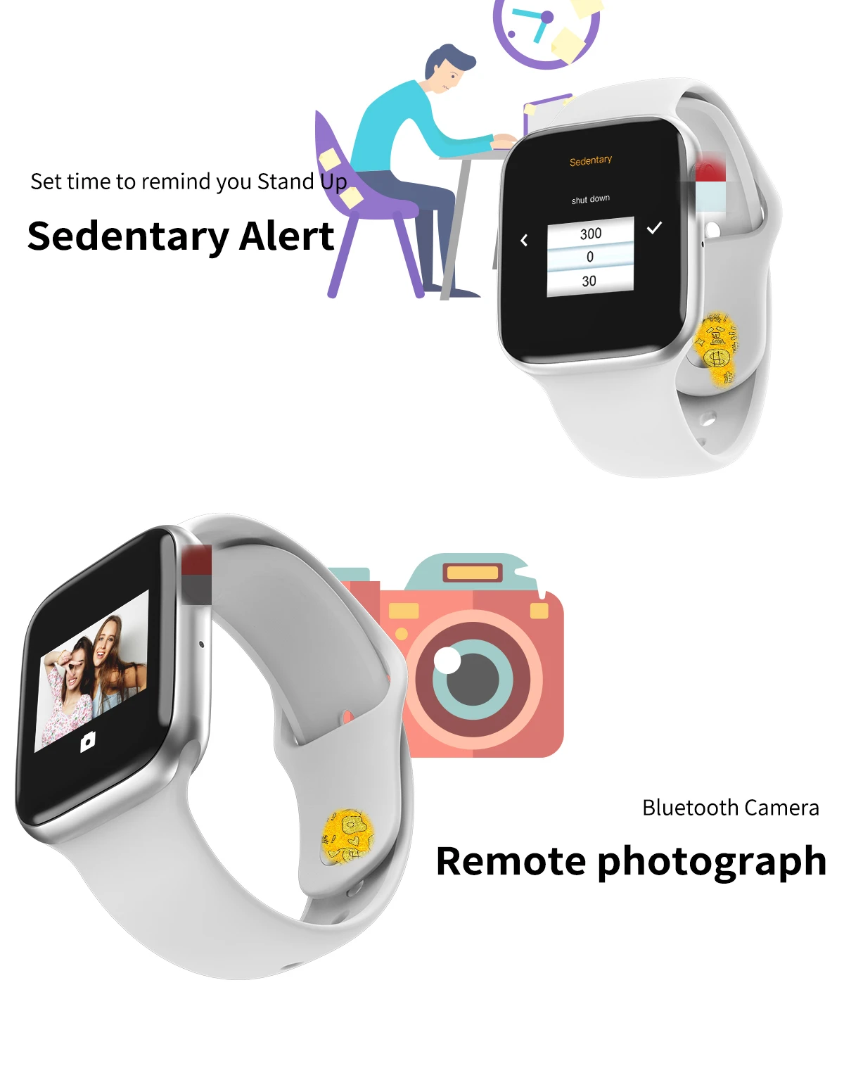 LYKRY IWO 8 lite Смарт-часы W34 для мужчин и женщин 44 мм 1,54 дюймов ЭКГ монитор сердечного ритма спортивный трекер SmartWatch для Apple