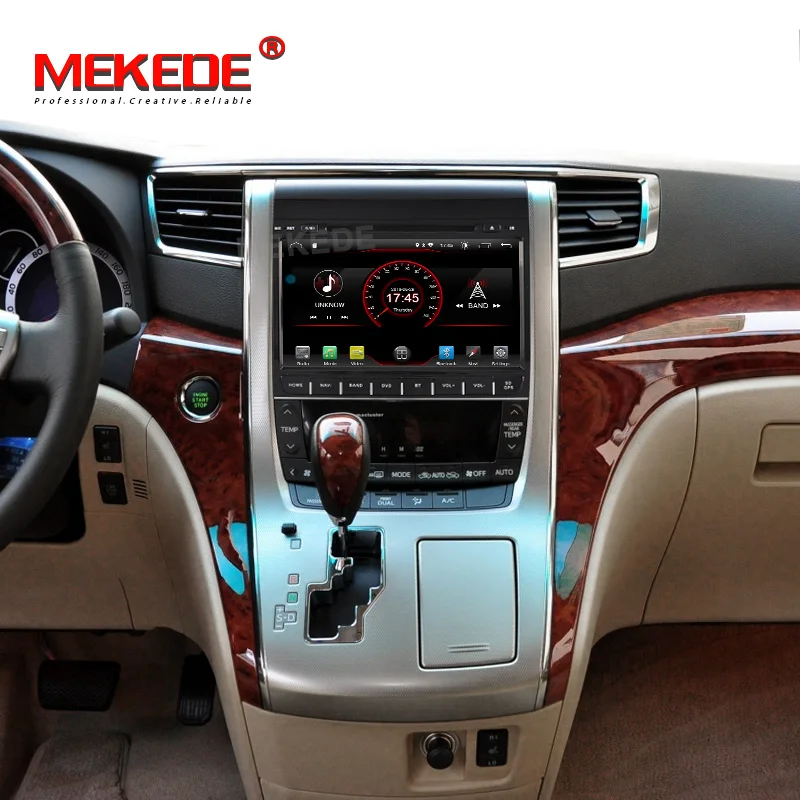 MEKEDE Android 9,0 Автомобильный DVD плеер для Toyota ALPHARD 2009 2010 2011- 2Din Аудио мультимедийный плеер gps Navi Uni