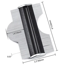 69HF Metal Contour Duplicator Gauge 6 inches Precise Contour Duplicator Measuring Tool Measuring Tool Carpenter Tool