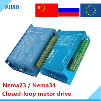 

Nema 23 Closed-loop motor wood router machine stepper /Hybrid servo driver HBS57H upgraded version DC 16v-70v cnc milling kit