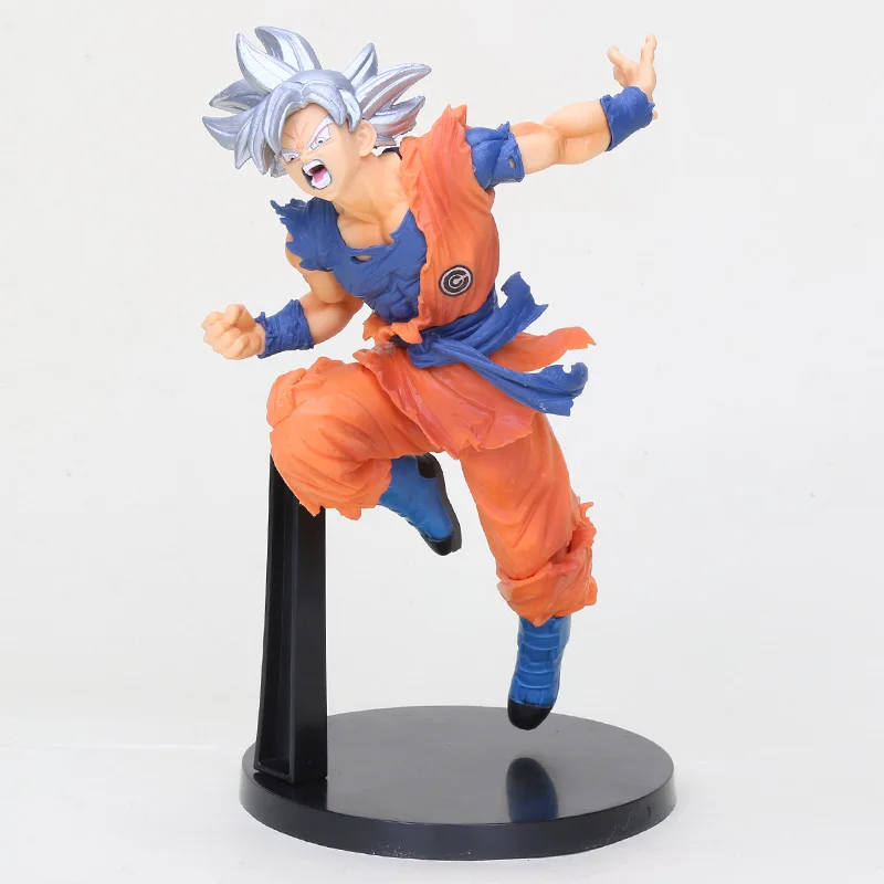 Dragon Ball Z Super Saiyan broli Broly Full Power Brolly PVC Figure Collectible Model Toy Movie Ver. Green Hair VS Goku Broli - Цвет: Светло-зеленый