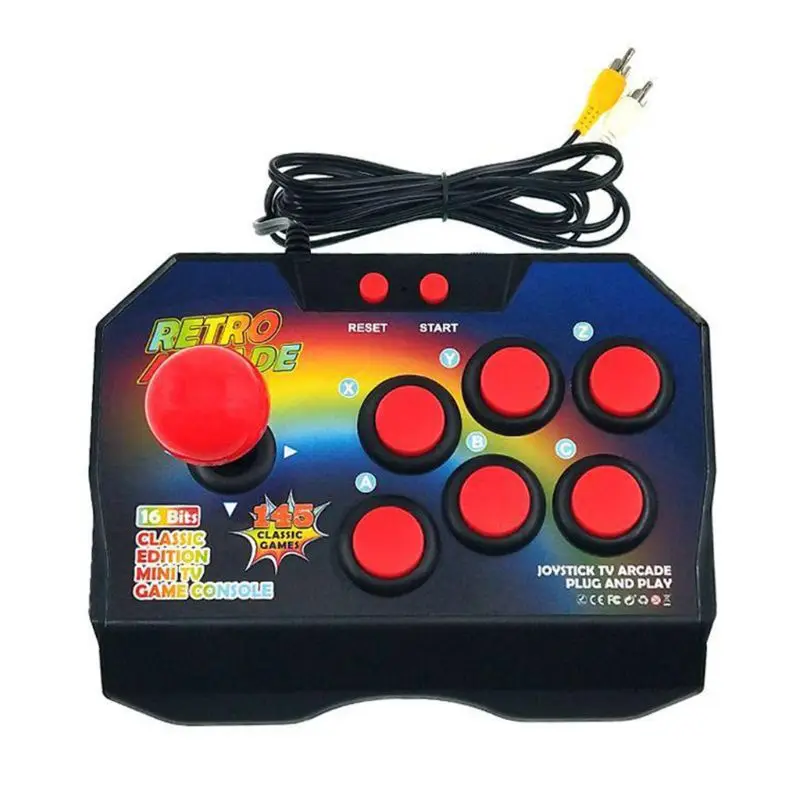 

Retro TV Video Arcade Game Console Joystick 16Bit Game Machine with 145 Games