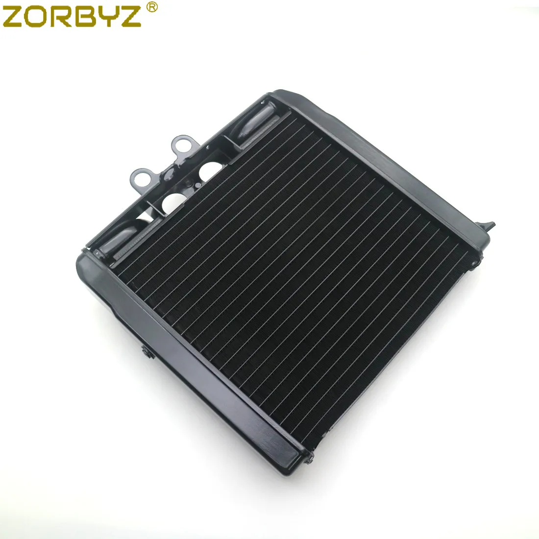 ZORBYZ мотоцикл черный алюминиевый двигатель радиатор водяного бака охладитель для Harley V-Rod VRSCA 2004-2013