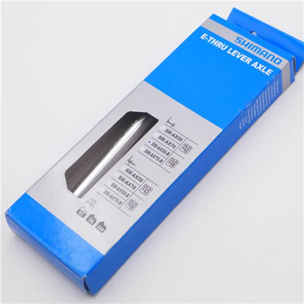 SHIMANO SM-AX56 142*/148*12 мм E-Thru рычаг ось Задняя Ступица быстросъемный - Цвет: AX56B 148x12mm