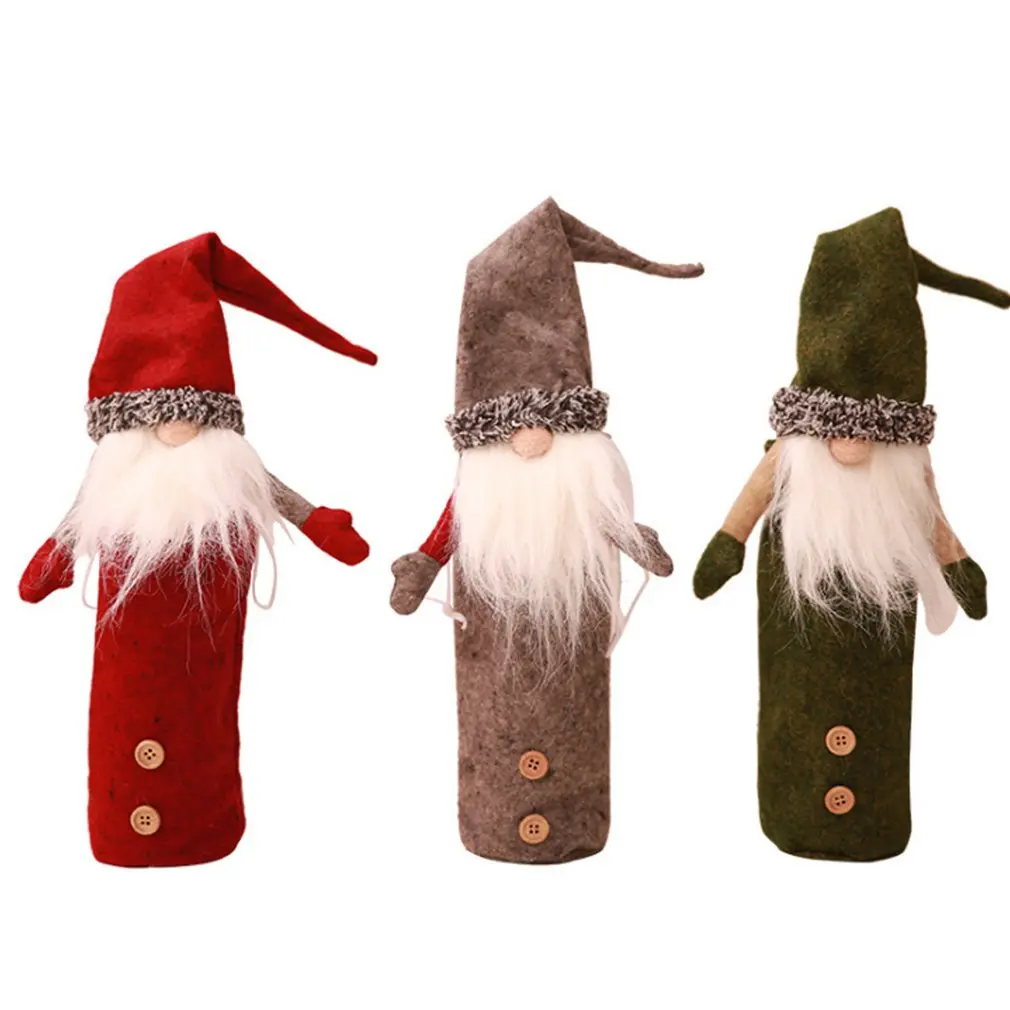 HAPPYXMAS/Haobeishu рождественские украшения без вина сумки Ресторан фестиваль Наряжаться полу-ручной полу-механические