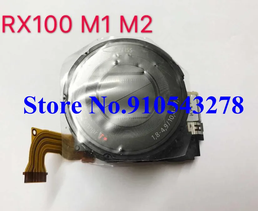 Parti Di Riparazione Della Fotocamera Digitale Per Sony Cyber-Shot Dsc-Rx100 Dsc-Rx100Ii Rx100 Rx100Ii M2 Unità Zoom Dell'Obiettivo Nero No Ccd