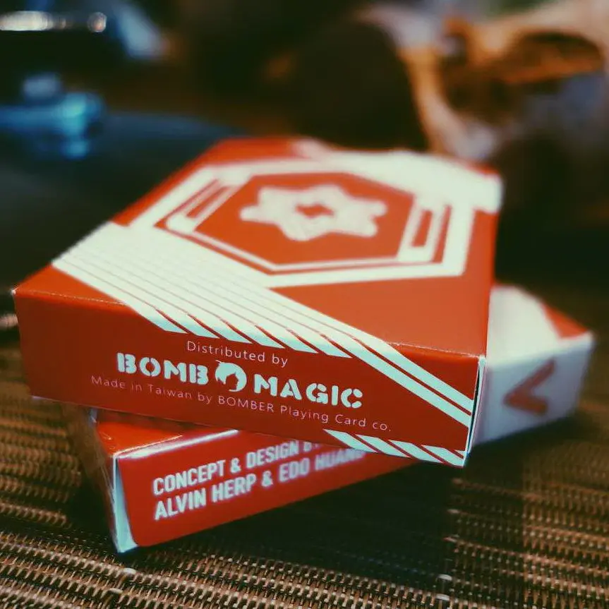 Hui qi Poker Ludwig Card Vigor от bombmagic импортная Коллекция Цветочная огранка игральные карты