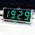 4-значный DIY Digital LED Clock Kit Light Control Temperature Date Time Display with Transparent Case Timer DIY Kit
