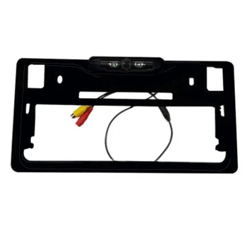 

Japanese Car Number License Plate Frame Holder Rear View Backup Camera 2 in 1 License Plate Frame