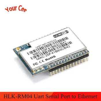 

HLK-RM04 RM04 Uart Serial Port to Ethernet WIFI Wi-Fi Wireless Network Converting Module With PCB Antenna