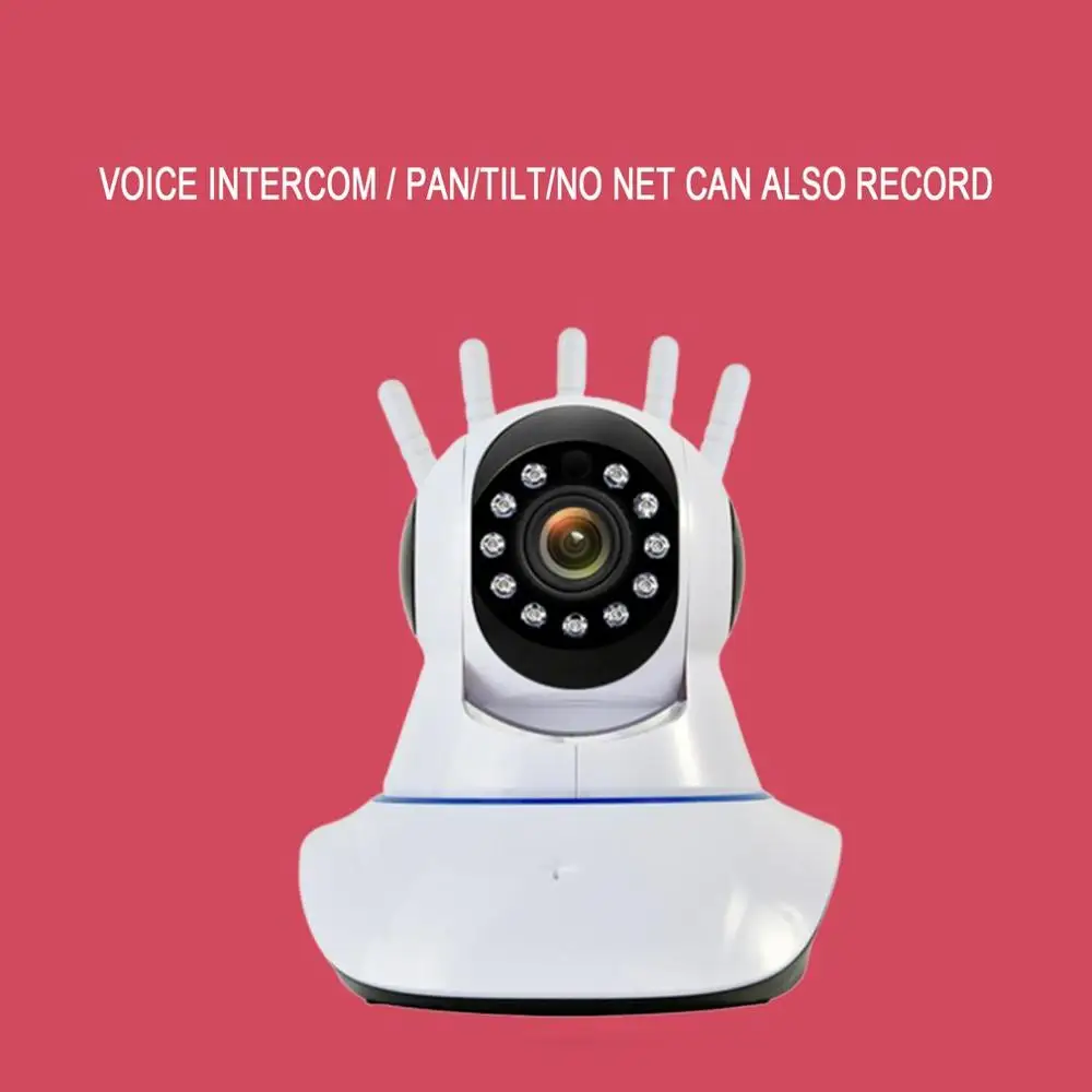 1080P WIFI sicuro IP testa di macchina fotografica senza fili a raggi infrarossi 360 gradi di macch