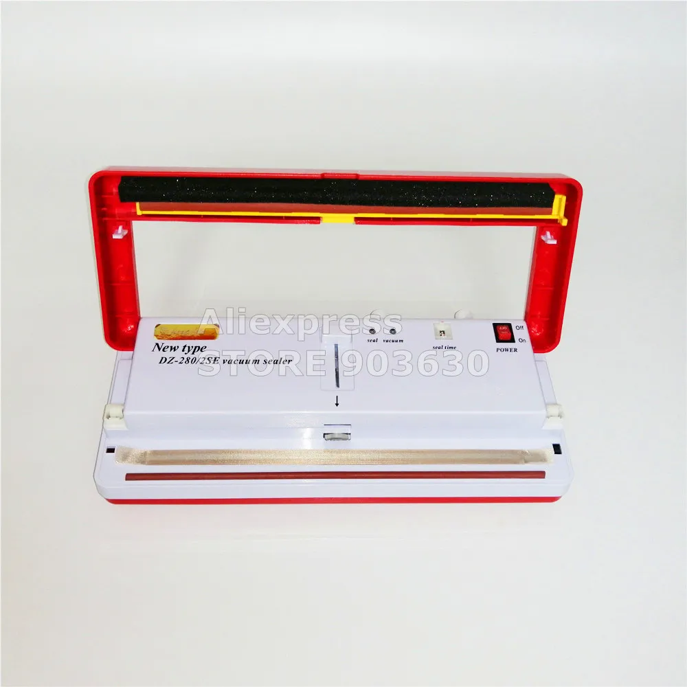 220V/110V SINBO DZ 280/2SE бытовой вакуумный Еда Пластик запаиватель пакетов машина для