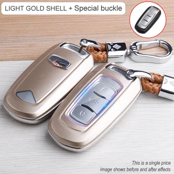 Carbon Fiber Car Smart Key Cover Case Fob For Geely Atlas Boyue NL3 EX7 Emgrand X7 SUV GT GC9 Borui Protect Shell Accessories - Carbon Fiber Car Smart Key Cover Case Fob For Geely Atlas Boyue NL3 EX7 Emgrand