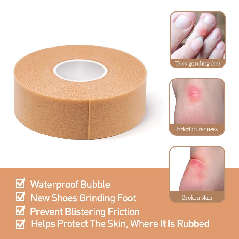 Sumifun 2pcs Foot Corn Calluses Toe Finger Protector High Heel Feet Pads Cuttable Anti-friction  Feet Pain Relief Sticker D2110