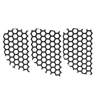 

PVC Tail Light Stickers Decoration For Ford Mustang 2015 2016 2017 Parts Set Auto Exterior Honeycomb Decal