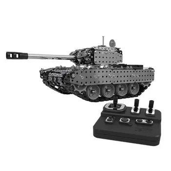 

Remote Control RC Tank Wars 952PCS Military Model Building Blocks Bricks Toy Metal Shape Building Blocks Set In Stock
