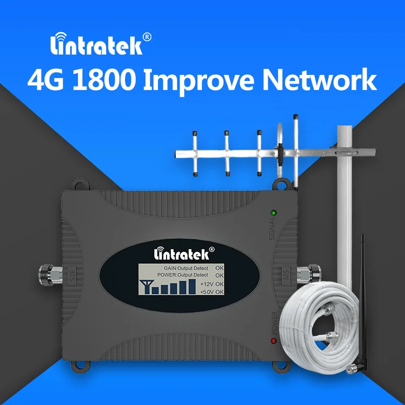 Lintratek 4G 1800 Cellular Signal Repeater Russia