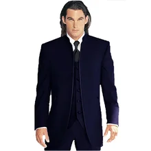 Мужские свадебные костюмы на заказ, смокинги для жениха, лучший мужской деловой костюм, мужской костюм terno(пиджак+ брюки+ жилет