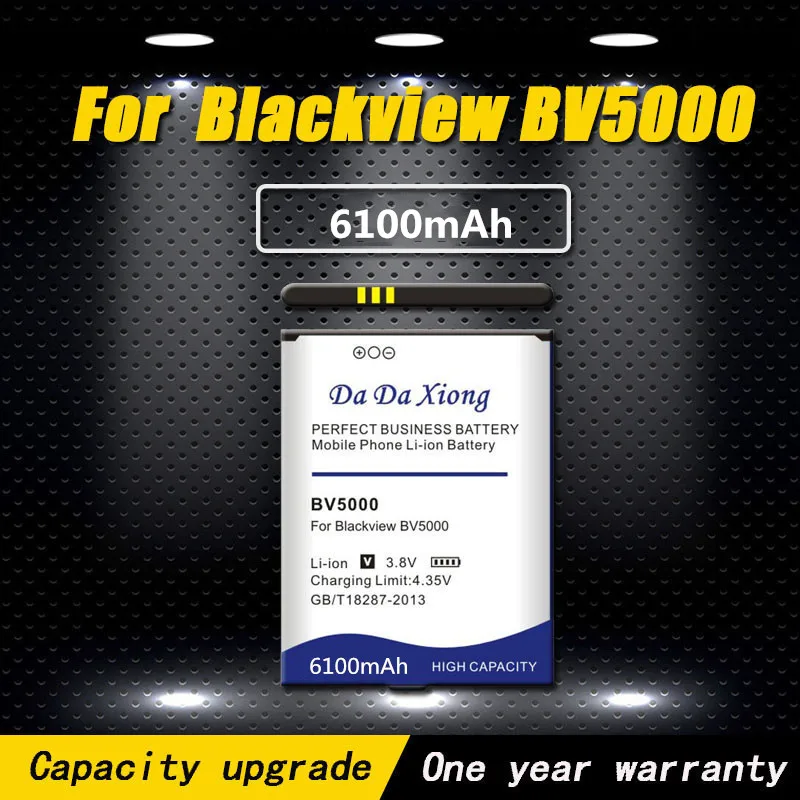 Высококачественный аккумулятор 6100 мАч BV5000 для телефона Blackview | Мобильные