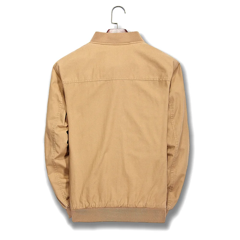 Skup Fletiter Brand New wiosna jesień męska casualowa kurtka płaszcz męski modny, wytarty 100% bawełna odzież kurtki męskie płaszcze 2019