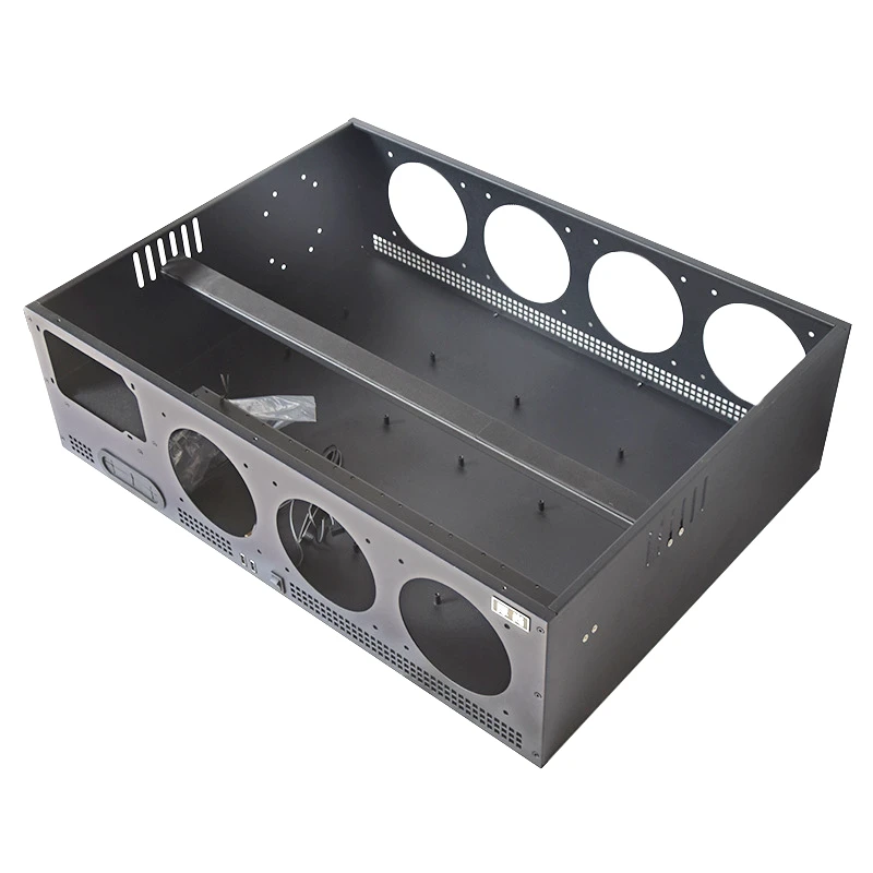 Чехол для компьютера USB Miner Frame Mining Rig ПК серверная стойка шасси эфириум Майнер B250