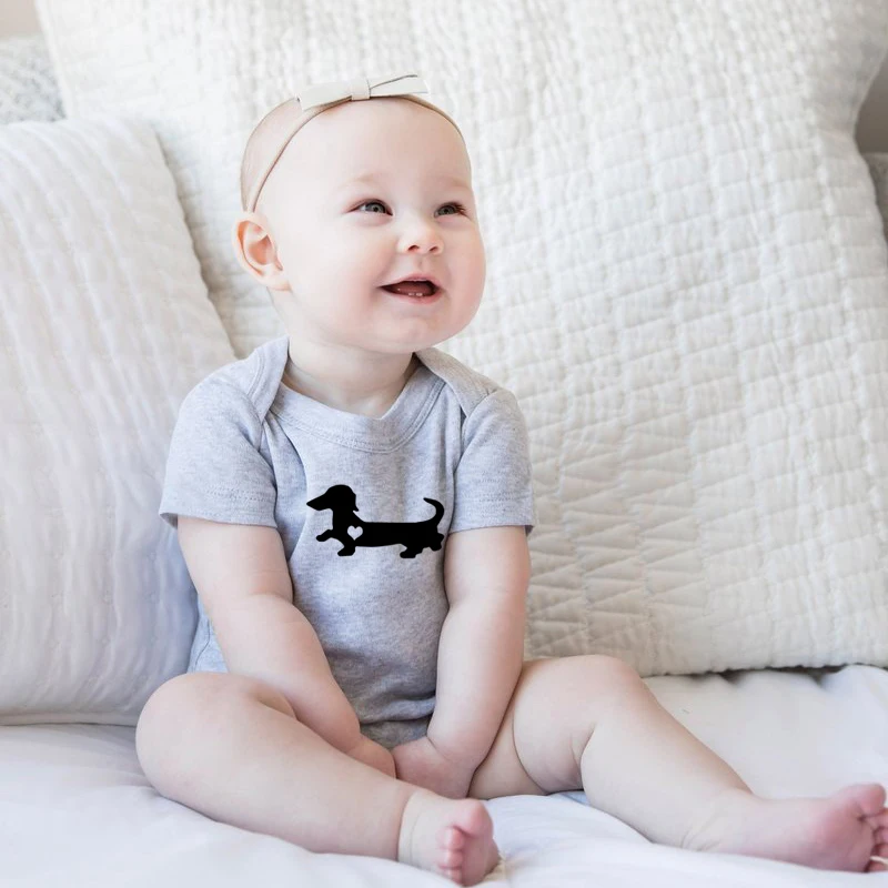 

Summer Infant Baby Bodysuit Cute Baby Funny Dog Lover Baby Clothes Toddler Newborn 0-24M Jumpsuits Onesie