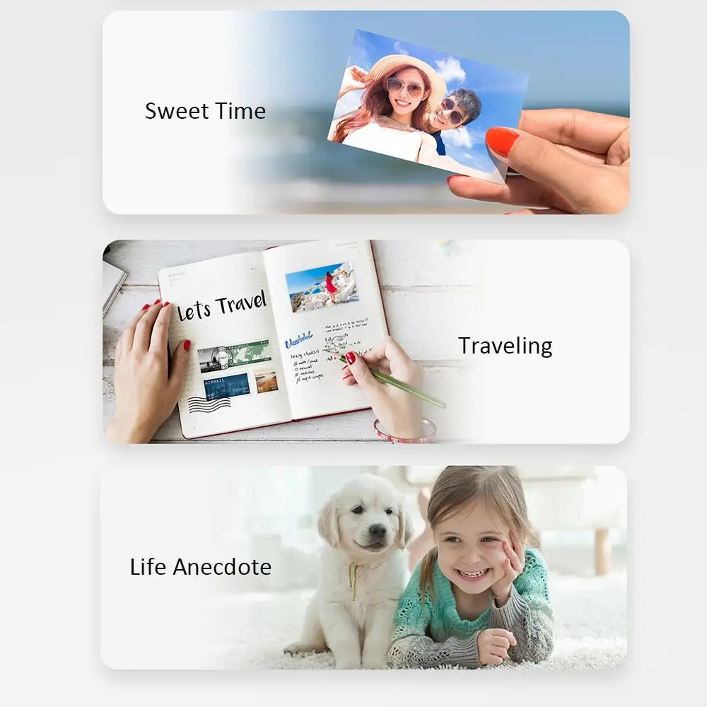 Huawei фотобумага 2*10 листов Фотографическая карманная бумага паста фотобумага для huawei фотопринтер