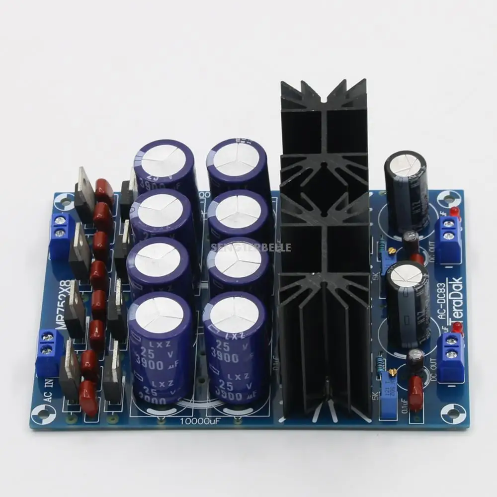 Assemble LT1084-5 Adjustable AC-DC Dual Power Supply Voltage Regulator Board DIY Audio 3