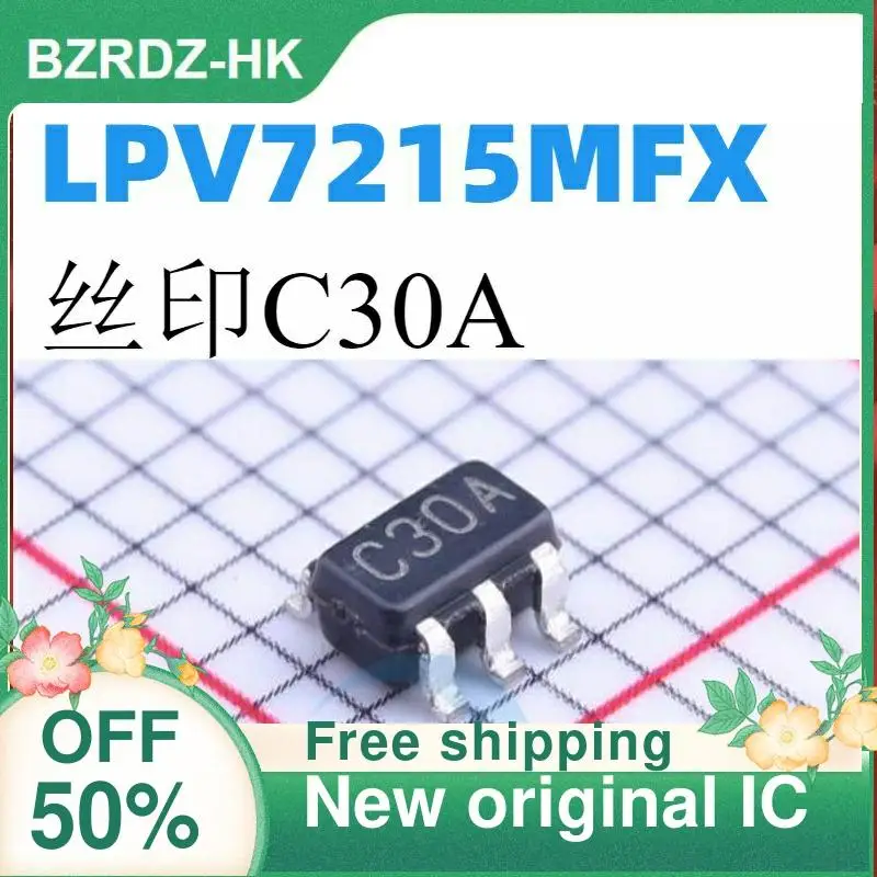 

10 шт. LPV7215MF SOT23-5 C30A LPV7215MFX новый оригинальный IC