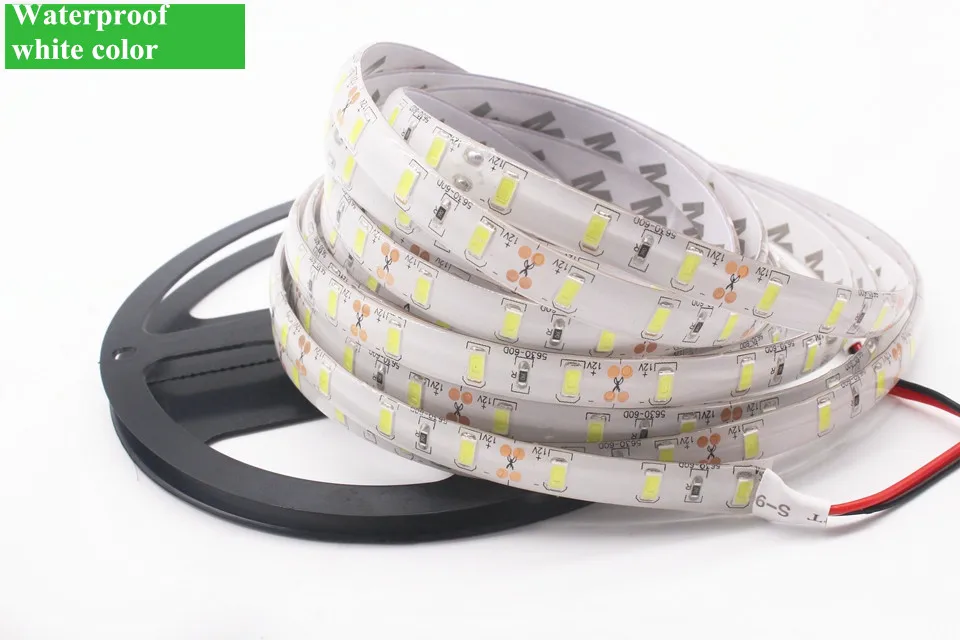 BRIDAY DC12V 5630 5 м/рулон Светодиодная лента светильник 300 светодиодный 5730 гибкий барный светильник неводонепроницаемый/водонепроницаемый декоративный светильник для помещений