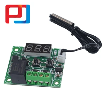 

10PCS W1209 DC 12V Red/Blue heat cool temp thermostat control switch temperature thermometer thermo controller