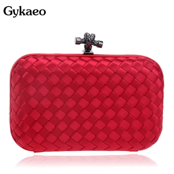 

Gykaeo European and American Style Dinner Chains Women Shoulder Bag Ladies Fashion Banquet Frame Evening Clutch Purse Sac A Main