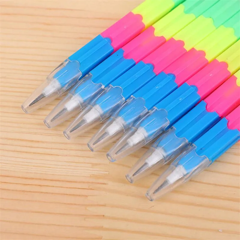 Rainbow Wooden Pencil Writing Pencils