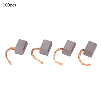 

100Pcs Carbon Brushes Replacement Kits Fit for J435A 9x8x13.5mm Automotive Electronic Fan Motor