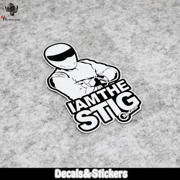 

NO.LN267 The STIG MOTO GP Reflective Sticker Car Sticker Decals Racing Motorcycle Windshield Bike Tank cup