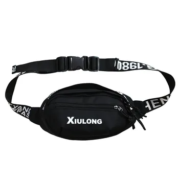 

Men Women waist bag Oxford fanny pack Fashion Sports letter Printed Harajuku Waterproof chest bag streetwear nerka heuptas heren