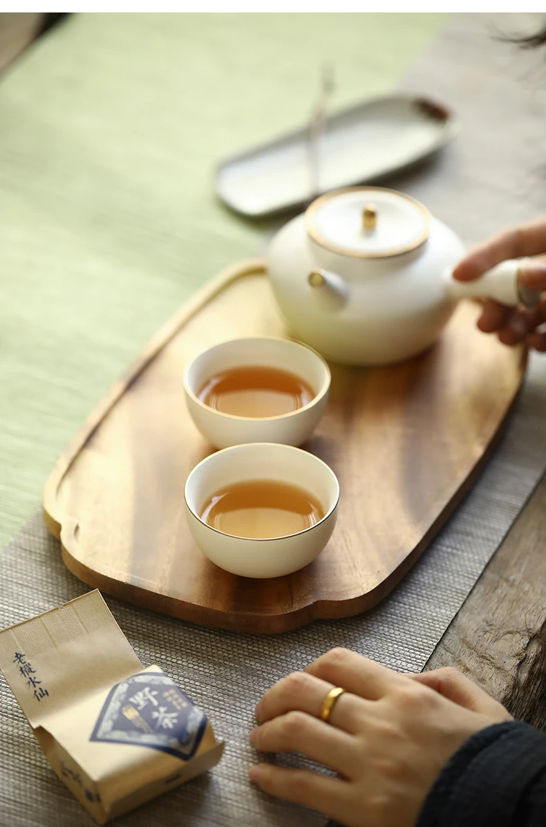 Луу орех чайные подносы чайный столик кунг-фу аксессуары для чая