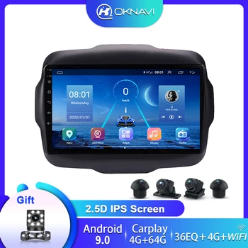 

For Jeep Renegade Car Radio 2016 2017 2018 Multimedia Player Stereo Autoradio GPS Navigation 2 Din Carplay with 360 Sony Camera