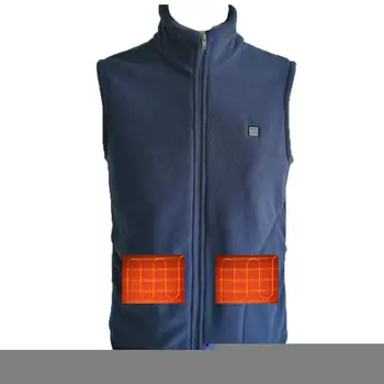 

Carbon Fiber Heating Jacket Graphene Thickened Fleece Heating Vest Smart Heating Service USB Power Bank Heating Blanket