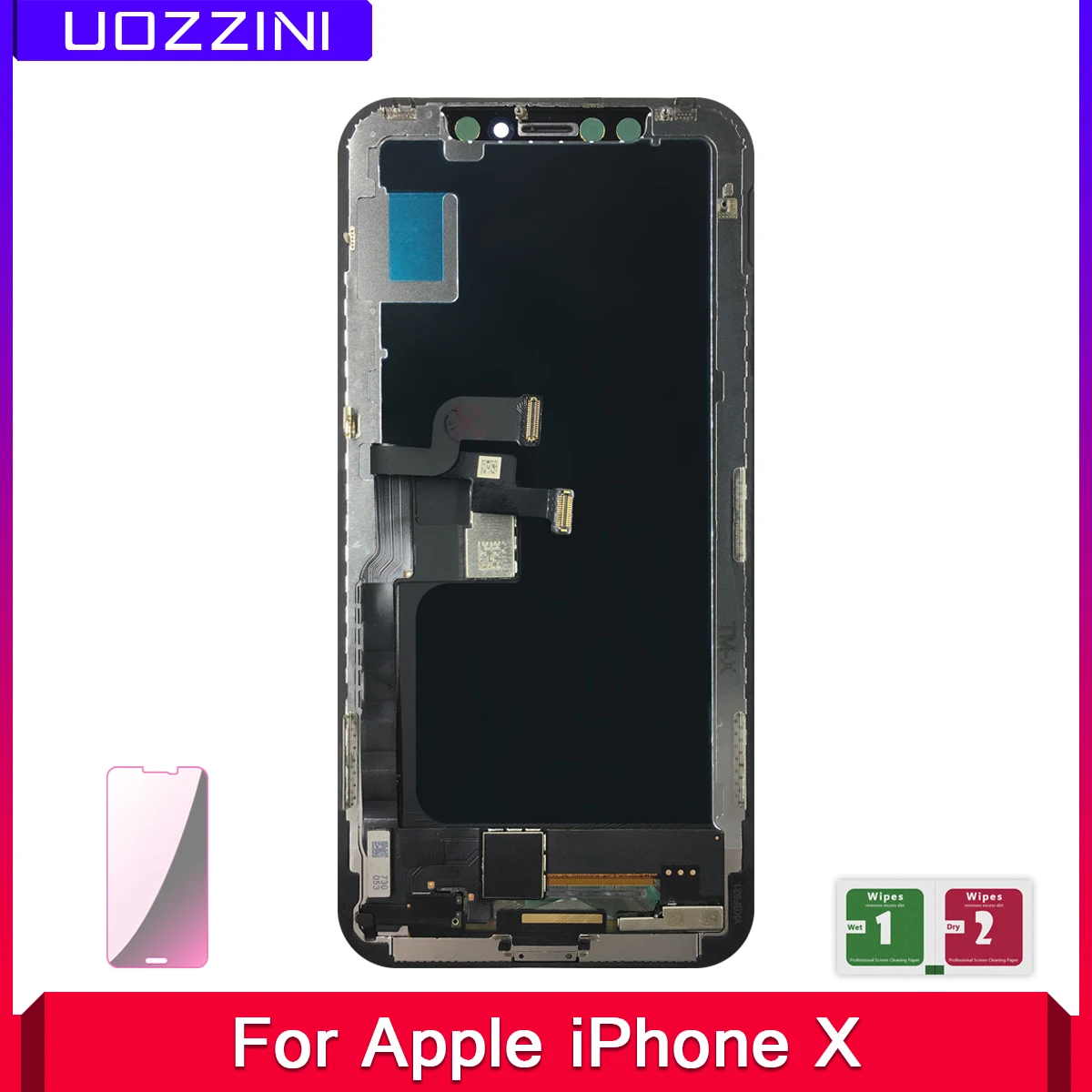 5 шт. 5," lcd s для iPhone X 1:1 идеально супер TFT ЖК-дисплей сенсорный экран дигитайзер сборка Замена