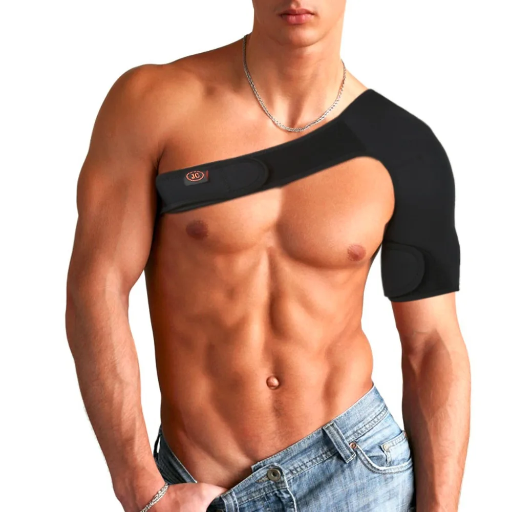Регулируемый дышащий спортивный бандаж для плеча для спортзала, фиксатор на спине, пояс с запахом, черные повязки для мужчин и женщин