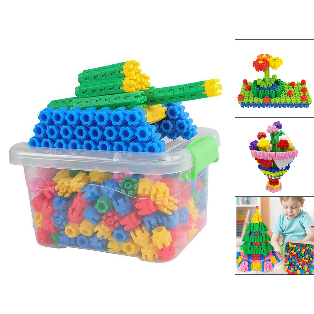 US $227.05 Hexagonal Plastic Toys 3D Concept Develop Intelligence for Boys and Girls