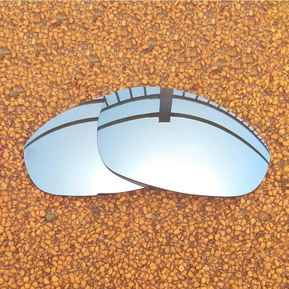 Silver Mirrored Polarized Replacement Lenses for Juliet Sunglasses Frame 100% UVA & UVB | Аксессуары для одежды