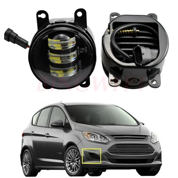 

2pcs Auto Right/Left LED Fog Light Car Styling H11 Halogen Blub12V For FOCUS MK3 Saloon 2011-2015 Ford C-Max 2 MPV 2010-2015