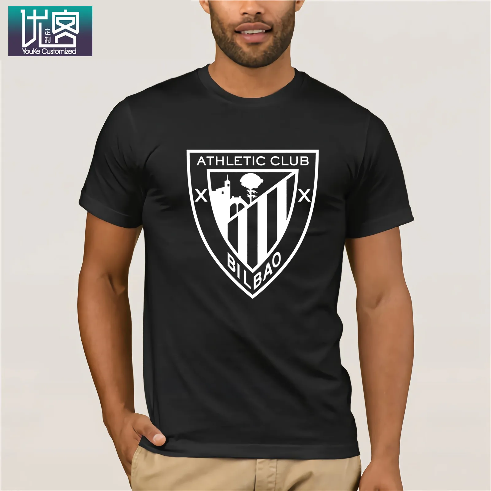 Iker Новинка футболки с логотипом одежда модные мужские топы Испания Espana Athletics Bilbao