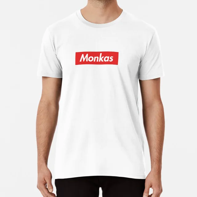 Monkas けいれん Tシャツけいれんミーム Monkas Trihard Pogchamp 4 ヘッド Cmonbruh Hahaa Lul T Shirts Aliexpress