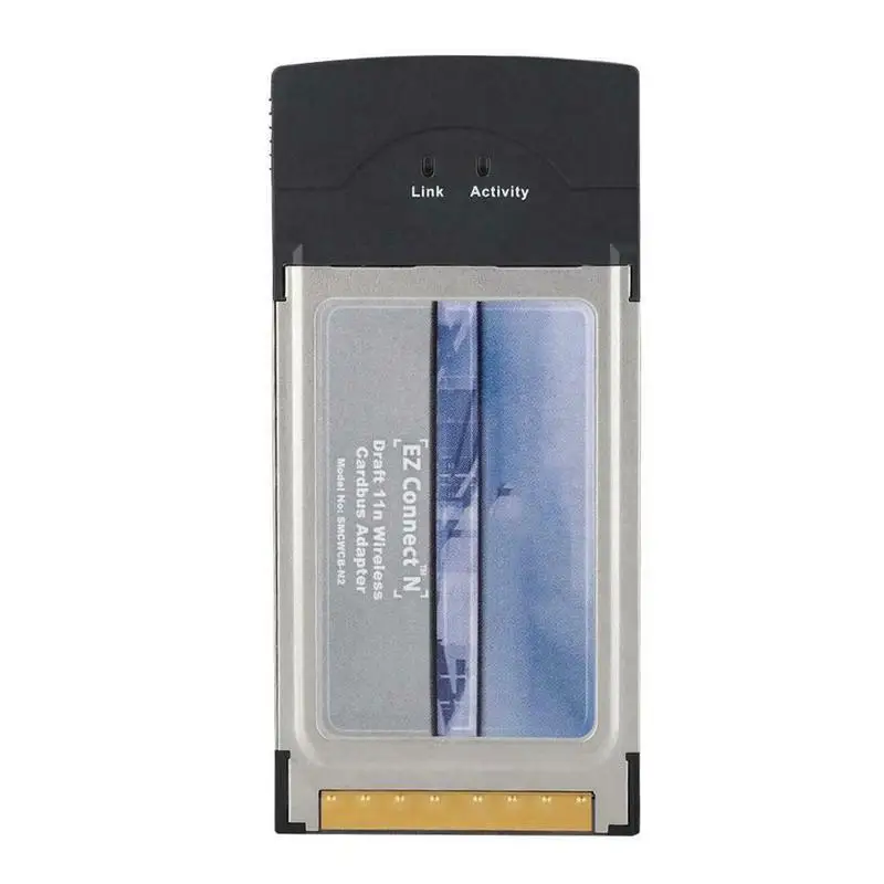 Беспроводной Wi Fi адаптер 300 Мбит/с для карты Wlan 2 4 ГГц PCMCIA EZ Connect N Pro Прямая