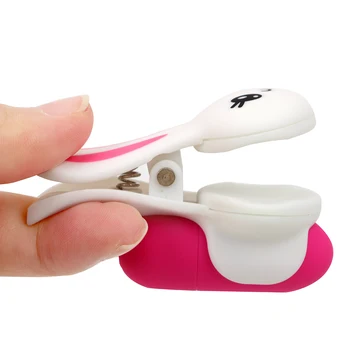 Nipple Clip Breast Massage Vibrator G spot Intimate Nipple Clamps 10 Speeds Sex Toys for Women Clitoral Stimulation Sex Shop 3